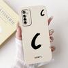 For Realme X2 XT Lucky Initial Letter Phone Case For Realme XT X2 Soft Silicone Shockproof Cases