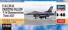 Hasegawa Scale American Fighting Falcon Demo Team Plastic Model Kit 07558 1/48 F-16CM-50 "F-16 2025" (Airplane)