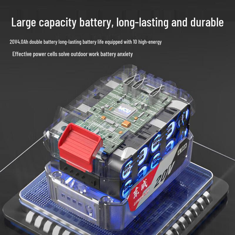 Dongcheng Cordless Brushless Impact Wrench CN plug (adapter included)