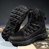 New Men Tactical Boots Brand Army Boot Military Ankle Hiking Shoes Safety Desert Work Climbing Shoes Waterproof High Quality
