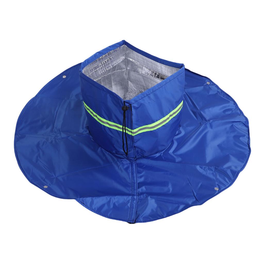 Palm Tree Root Freeze Protector with Ground Nails Reflective Strip Winter Plant Root Cover for Outdoor Cold Weather