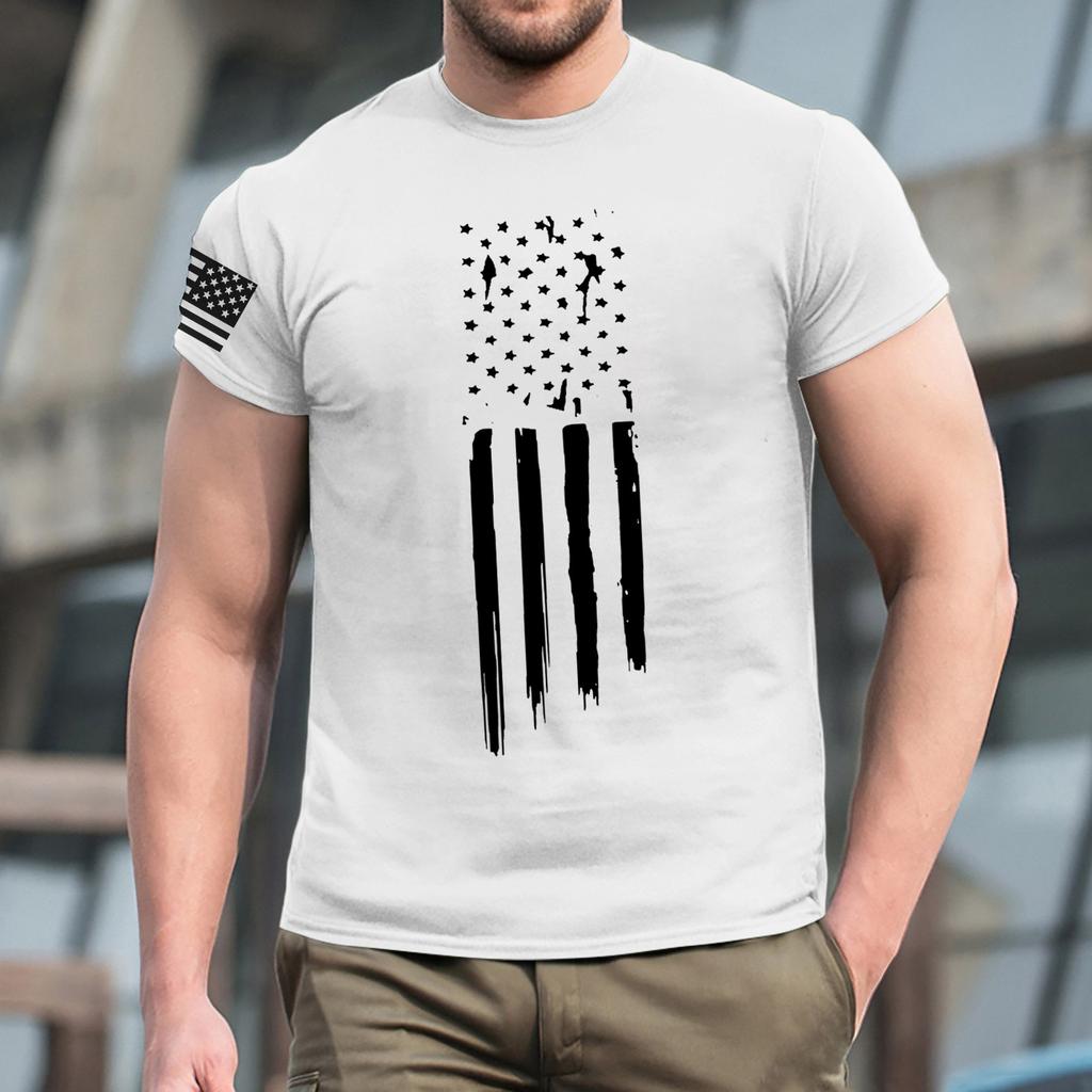 T-shirt da uomo T-shirt Grafica Testo Stampa 3D Street Casual Manica Corta Abbigliamento Stampato Basic