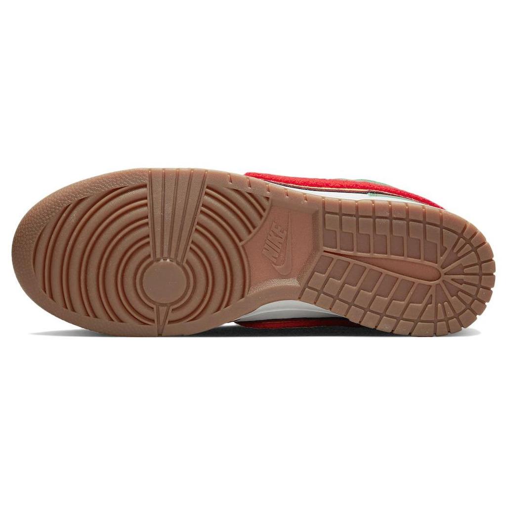 Nike Dunk High Chenille Swoosh Men Sneakers Red White Team-Red DR8805-100