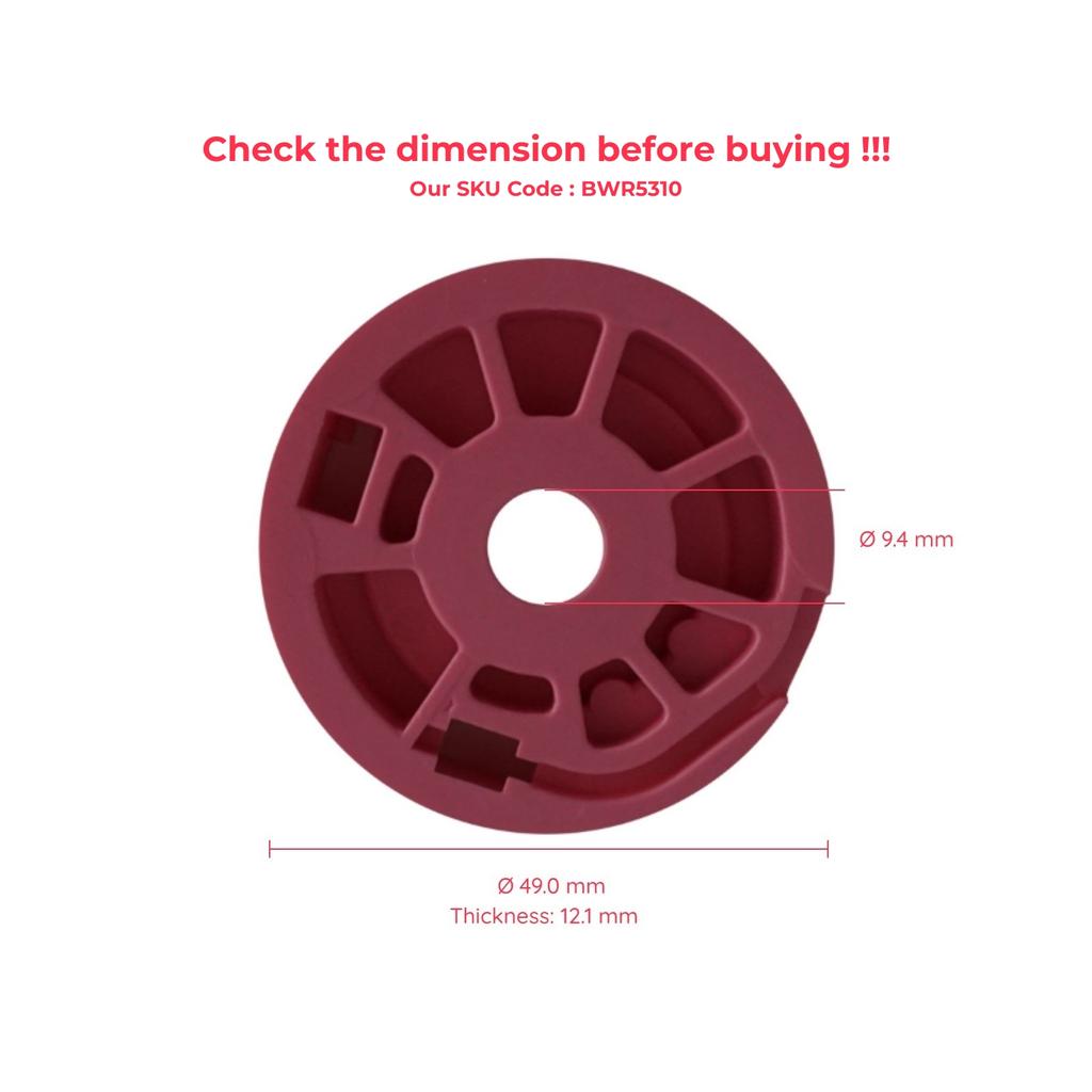 Ruota Puleggia Alzacristallo EWR5310 Sinistro Destro 5K0837756 per BMW Serie 7 E38