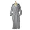 ARTG Womens/Ladies Deluxe Velour Hooded Dressing Gown
