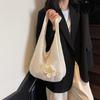 Knitted Bag Women's 2025 New Trendy Fashion Shoulder Bag Large Capacity Tote Bag Lazy Wind Beach Bag