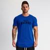 Muscleguys Mens Bodybuilding Slim Fit T-Shirts Summer Cotton Breahtbale Short Sleeve Shirts Gym Fitness Running Sportswear Casual Clothing