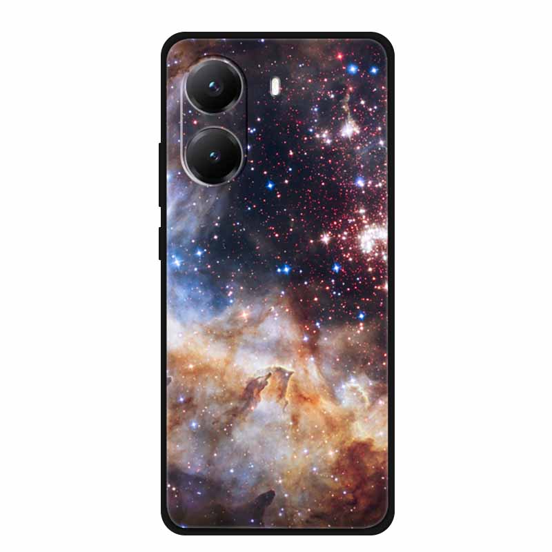 For Poco X7 Pro 5G TPU Silicone Cover Bumper For Xiaomi Poco X7 Pro 2412DPC0AG Shield Funda Moon Space Phone Back Case Coque