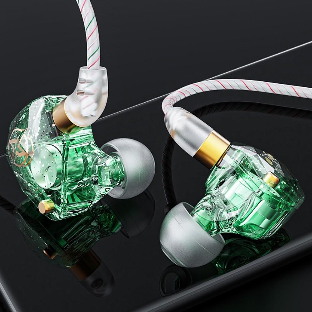 3.5mm Wired Headset Elbow Earpiece Headset Sport Earphones Wired Earphone Listen To Music