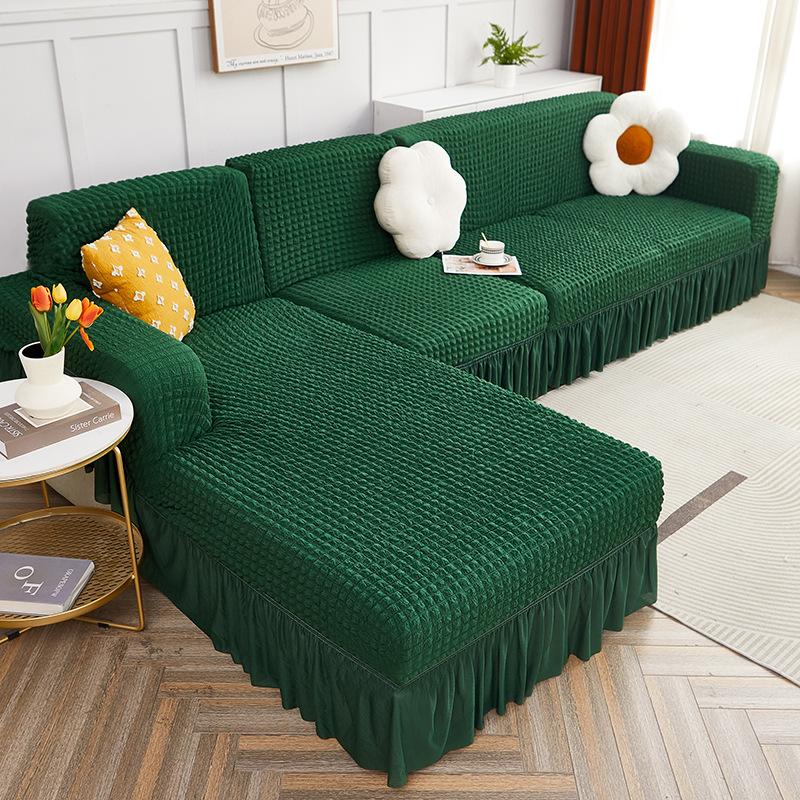 

Эластичный чехол для дивана, чехол для гостиной Concubine, комбинированный чехол для дивана, все включено, нескользящий, четыре сезона, универсальный 145-185cm