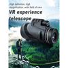 80x100 Powerful Monocular Telescope Portable Binoculars Long Range Telescope Hunting Camping With Tripod Phone Clip
