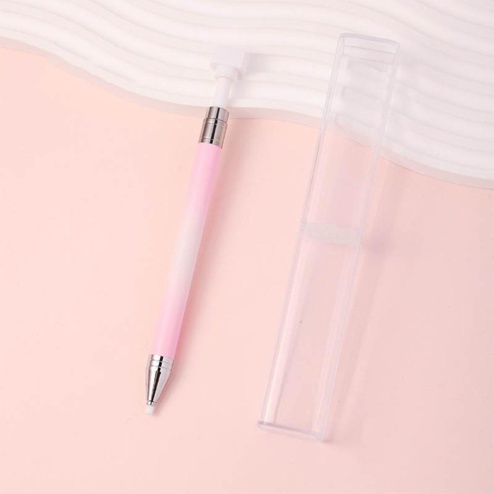 Multifunctional Refillable Wax Pen Embroidery Rotating Glue Point Pen for Nail Art