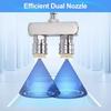 4000 PSI Power Washer Nozzle Quick Connector Dual Nozzle  Industrial Cleaning