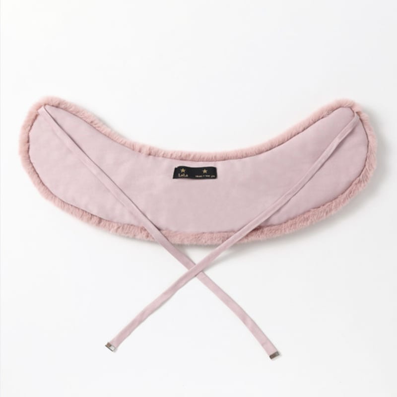 LALA Fellband-Schal - Rosa