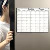 Magnetic Monthly Planner Dry Erase Calendar Whiteboard Magnetic Fridge Calendar for Home Office Family Schedule Organizer
