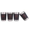 Vodka Cup 304 Pu Holster Russia Stainless Steel Mini Wine Tumbler Portable Personalized 4pcs 30ml S Glass Set Outdoor Product