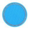 New Anti-Slip Bling Car Coasters Sift-Proof 7cm 2.76inch Car Bottle Holder PVC Diamante Crystal Beverage Coaster