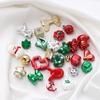 Festliches Acrylperlen-Set: Weihnachtsbaum, Schleife & Schneemann - DIY Cartoon-Accessoires