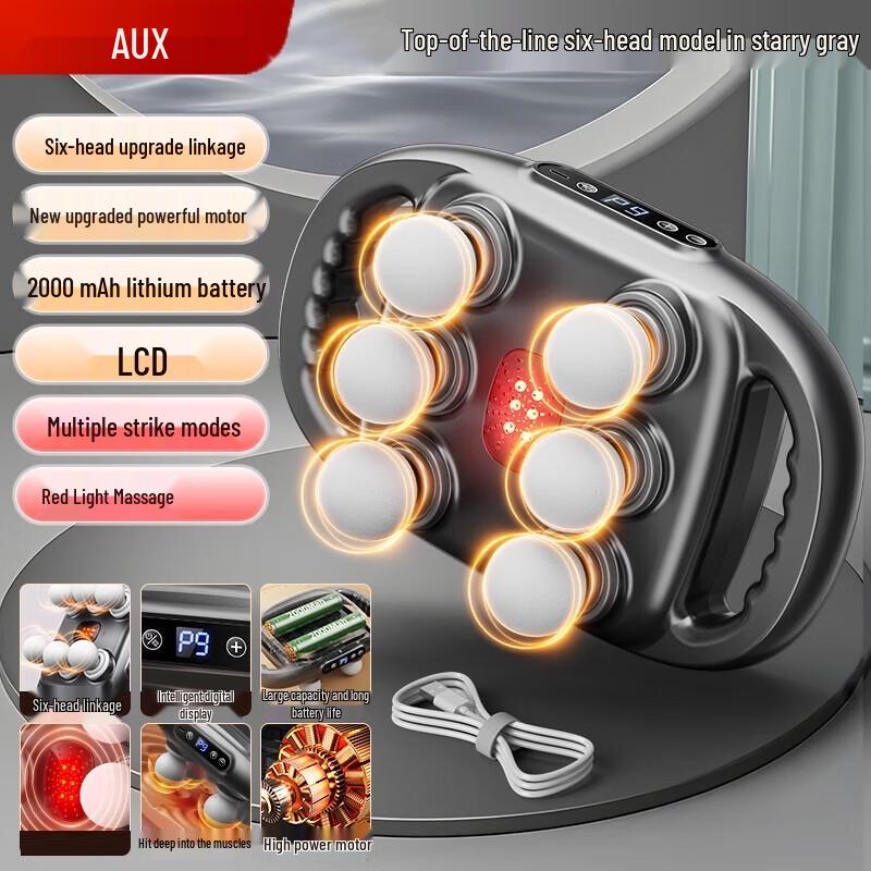 AUX Soothing 6-Head Neck Massager