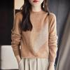 Women Sweater 100% Wool MODERN NEW SAGA Knit Pullover O-neck Thick Winter Jumpers Female Knit Tops