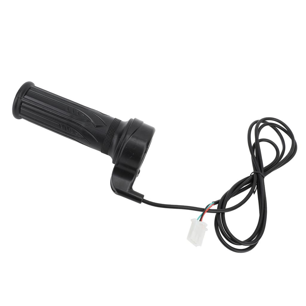 22mm Twist Throttle Grips 24V‑60V Universal 3 Wire Electric Scooter Twist Throttle Hand Grips with Key Lock for Dirt