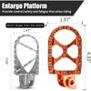 Orange Foot Pegs Enlarge Footpegs Compatible with KTM 390 Adventure 2020 2021 2022 2023,390 Adventure Accessories