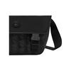 Lacoste Borsa a tracolla in pelle versatile alla moda Borsa da uomo normale Nera NH4655MR-000