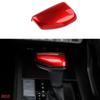 Gloss Red Gear Shift Lever Knob Cover Trim For Hyundai Elantra Tucson Santa Cruz LHD