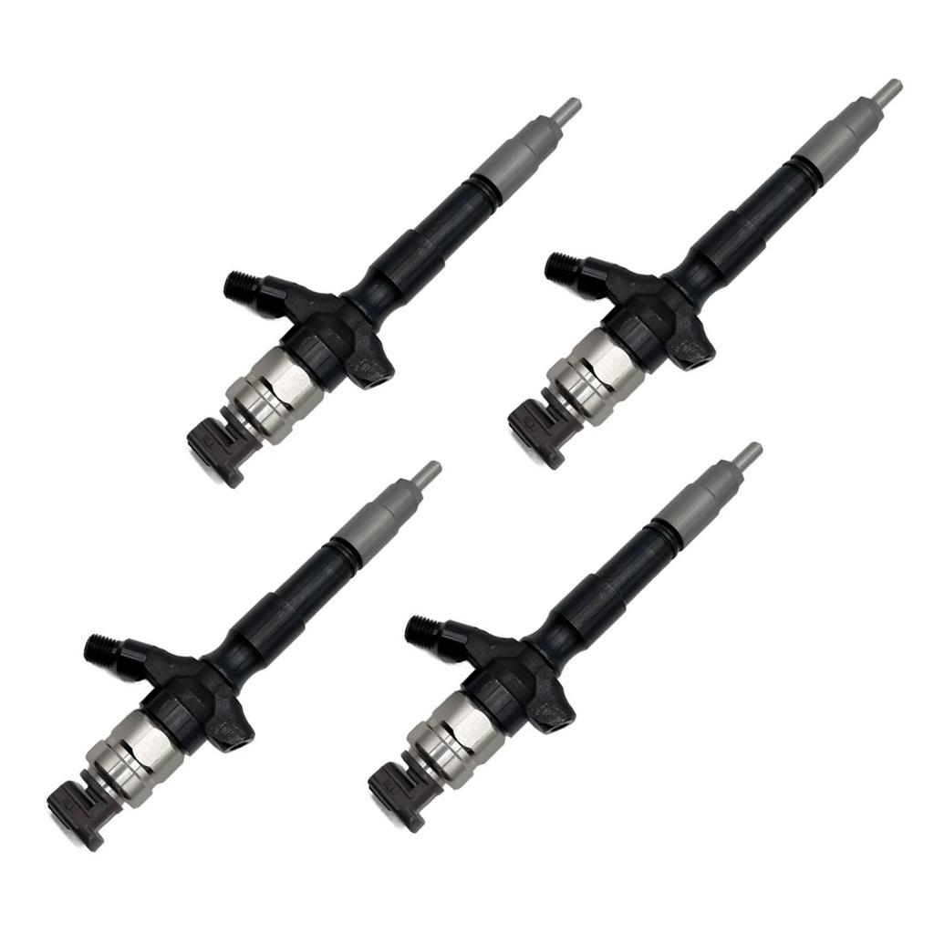 4Pcs Fuel Injector For Toyota Hilux 3.0 D-4D 1KD-FTV 2005-2015 095000-8290