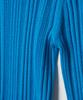 Tudument Boatneck Rib Knit_Teal Blue