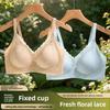 Summer Lightweight Seamless Bra, Small Bust Push Up Full Bust Minimizer Flirty Sexy Wireless Women's Bra