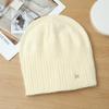 Knitted Thermal Hat Autumn and Winter Rabbit Fur Blended Women's Pullover Stacking Hat