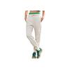 Adidas Sportswear Pants Striped Print Vintage Sports Long Pants Mid Waist Cuffed Casual Pants Women Pants Phosphor-Brown JE3199