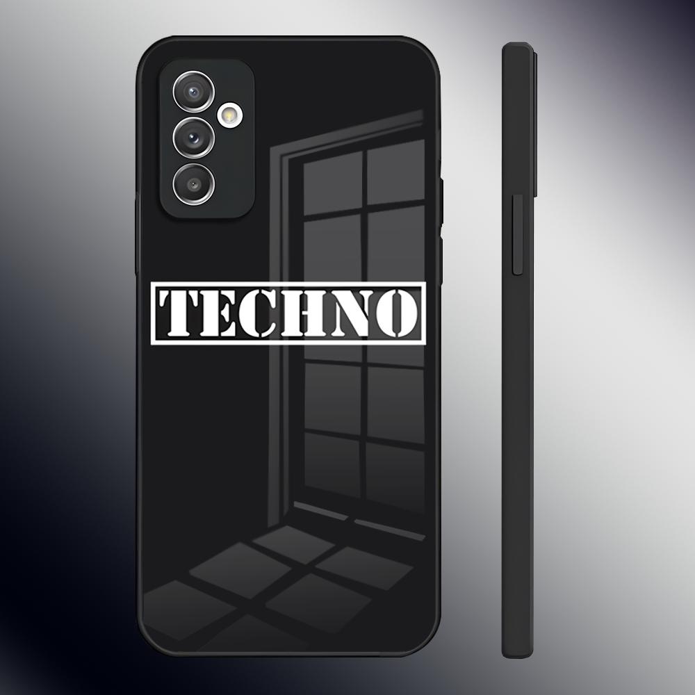 

T-Techno Phone Case For Samsung S24 Ultra S22 S23 S25 S20 Fe S21 Plus A16 A54 A34 A24 A53 A14 Glass Cover Samsung a54 5g