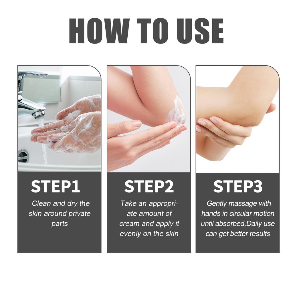 Jaysuing Body Cream Daily Care Moisturizing Underarm Thigh Joint Softening Skin Care Cream 200ml