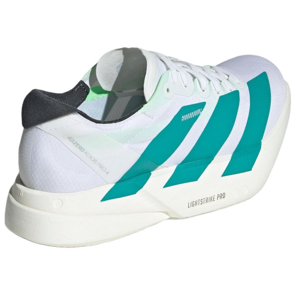 Adidas Adizero Adios Pro 4 White Pure Teal Women Sneakers Cloud-White Carbon JR1247
