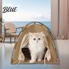 All-season Cat Tent Mat Breathable Waterproof Hideaway Pet Washable Portable Pop-Up with Pop-up Mesh
