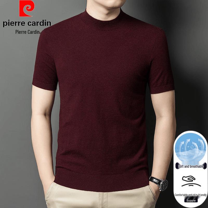 Pierre Cardin Men s Breathable Knit Round Neck T-Shirt 185/3XL
