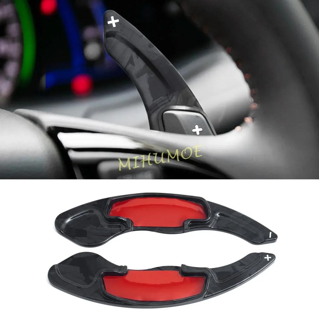 For Honda Accord 9th/10th Civic 10th CR-V 5th Ight ABS Balck Car Interior Steering Wheel Paddle Shift Extension