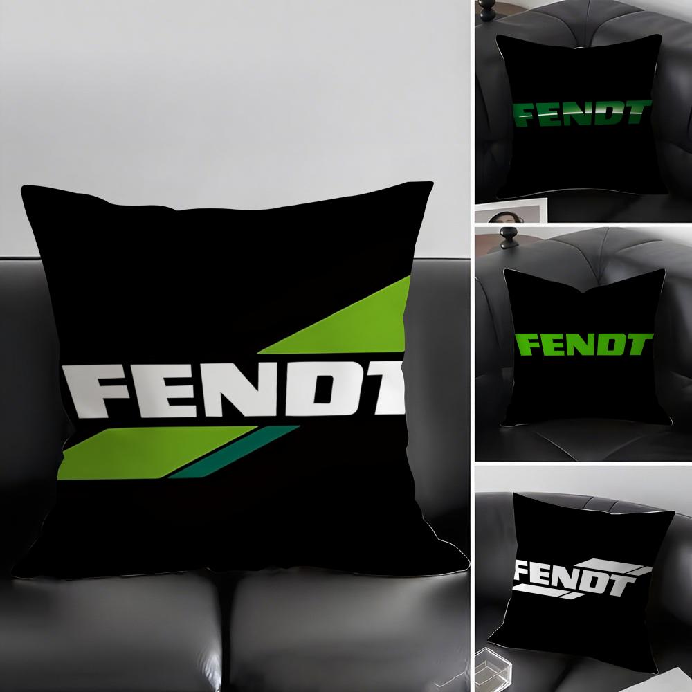 Luxury FFendtSS Cushion Cover Elegant Comfort Pillowcase Sofa Bed Doublesided Printed Invisible Zipper Home Decor