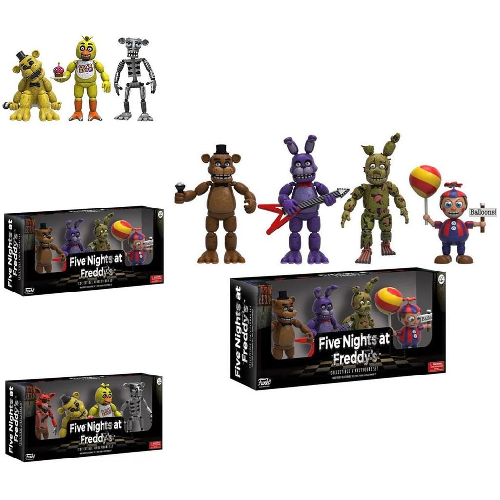 Stunning 4pcs Five Nights At Freddy's Pizza Simulator Action Figures For Ultimate Collection
