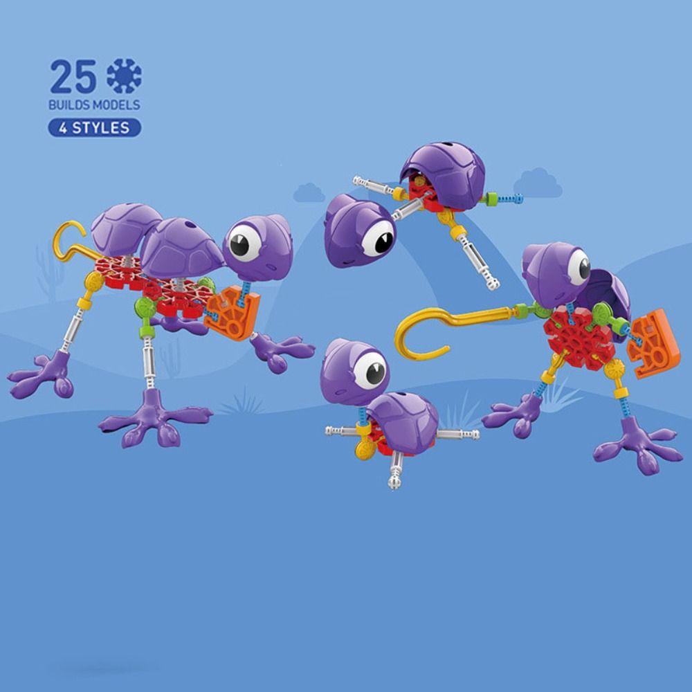 Plastic Insect Animals Building Blocks Toy Assembly Construction Puzzle Toy  Adults Gifts