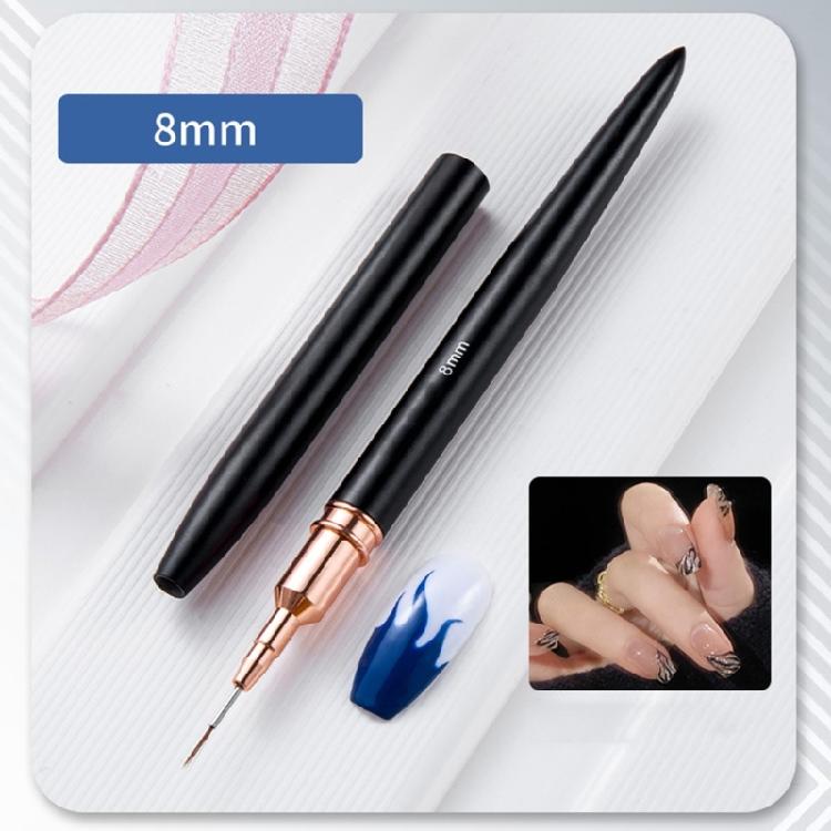 Nails Art Liner Brush Nail Painting Brush Pen Nails Painting Pen Multifunctional Nails Brush for Long Line Details
