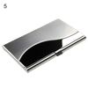 Fashion Stainless Steel Case Pocket Box Business ID Credit Card Holder Cover