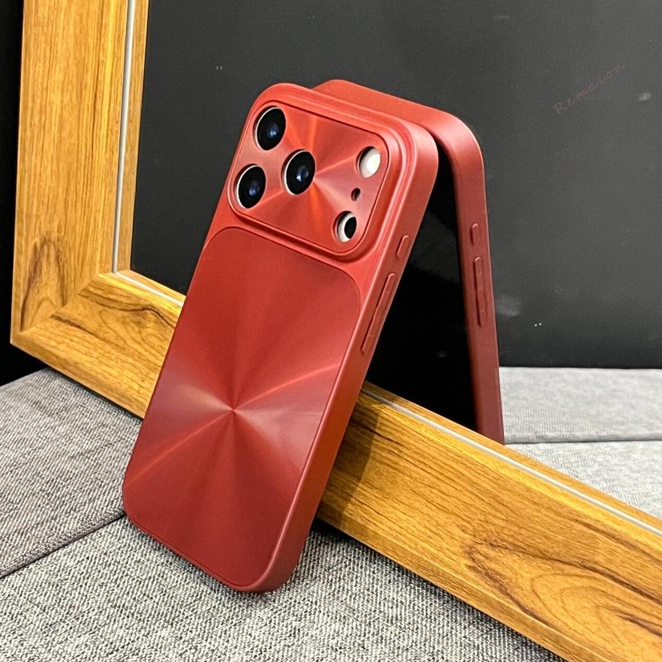 CD Matte Phone Case For iPhone 17 Air 13 11 12 14 15 16 Pro Max Plus 16Pro 17Pro Max Official Colorful Aurora Protector Cover