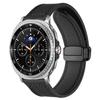 Leather+Silicone Strap for Samsung Galaxy Watch8 44mm 40mm Classic 46mm Magnetic Buckle Wristband for Galaxy Watch Ultra 2025 47mmBelt