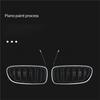 Front Racing Grille LED Light For BMW 5 Series F10 F11 F18 2010-2017 Gloss Luminous Kidney Double Slat W/Tuning Grill