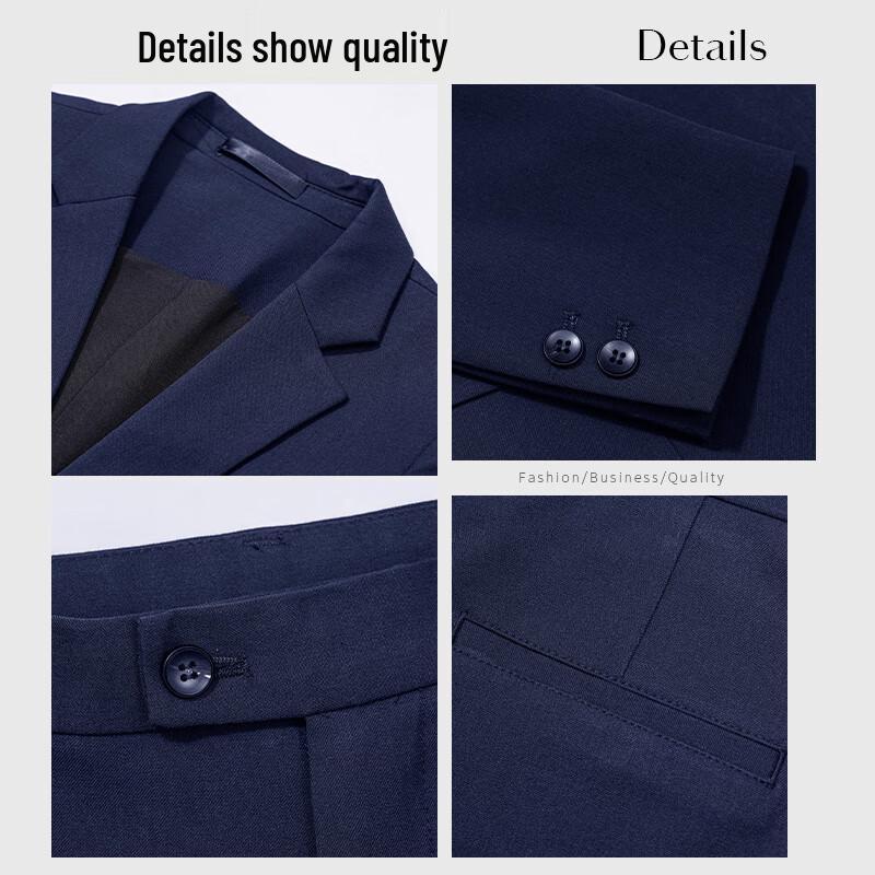 Unisex Stretch Wrinkle-Free Business Suit Set