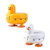 Kitchen Timer Eye-catching Cartoon Shape Plastic Lovely Duck Mechanical Study Timer for Home