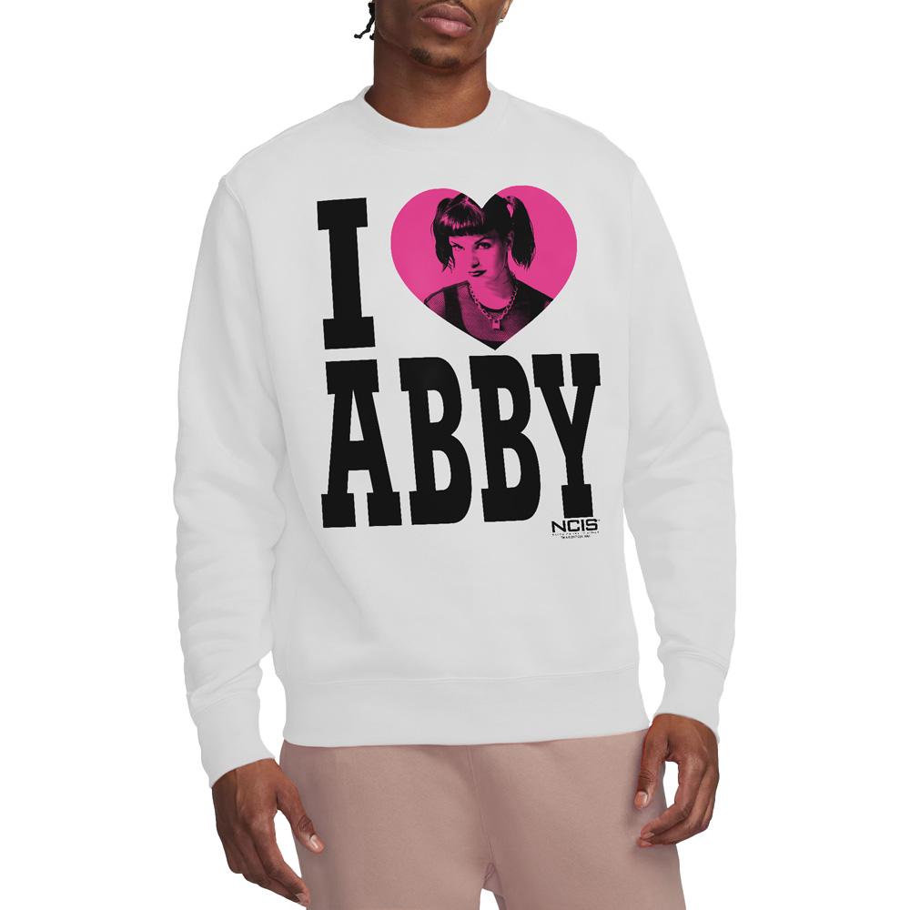 NCIS Unisex-Erwachsenen I Heart Abby Sweatshirt